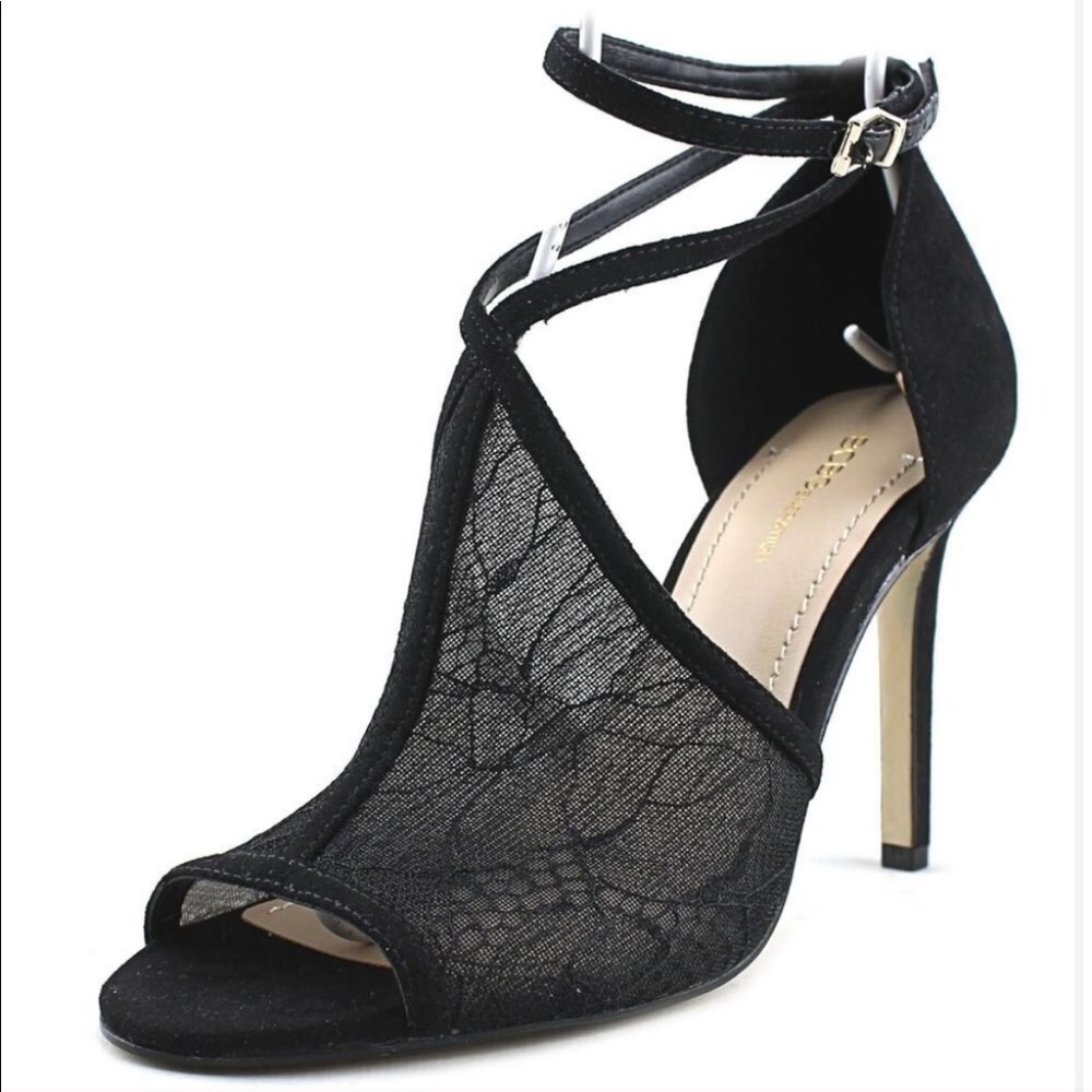 BCBG Mikesha Lace Heels